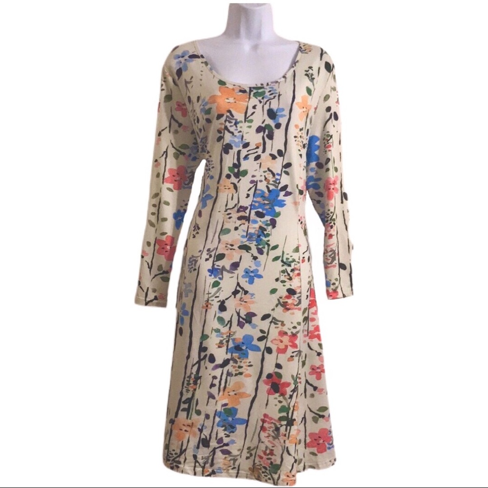 Beautiful Floral Fit & Flare Dress